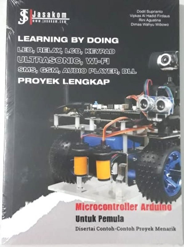 Cover Buku Microcontroller Arduino Untuk Pemula
