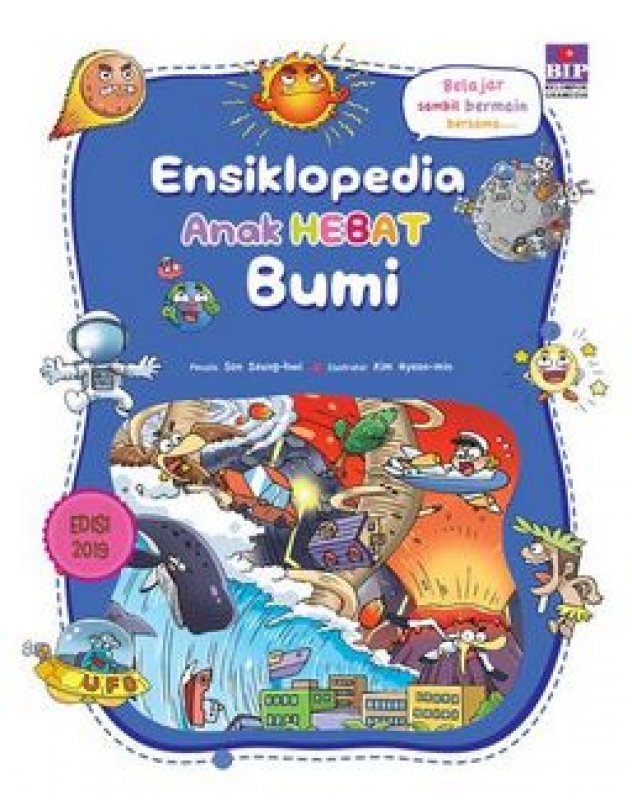 Cover Buku Ensiklopedia Anak Hebat : Bumi
