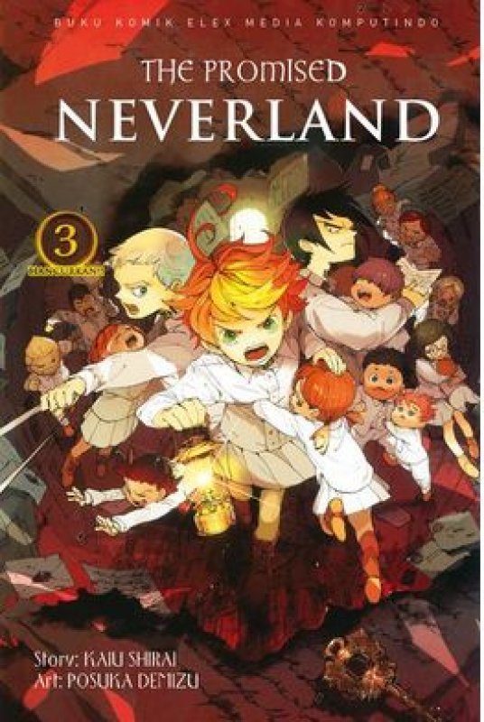 Cover Buku The Promised Neverland 3