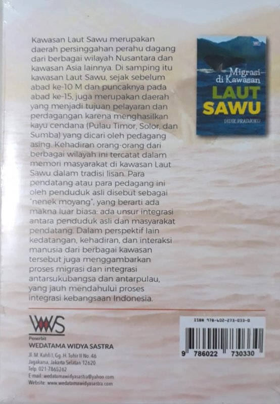 Cover Migrasi di Kawasan Laut Sawu