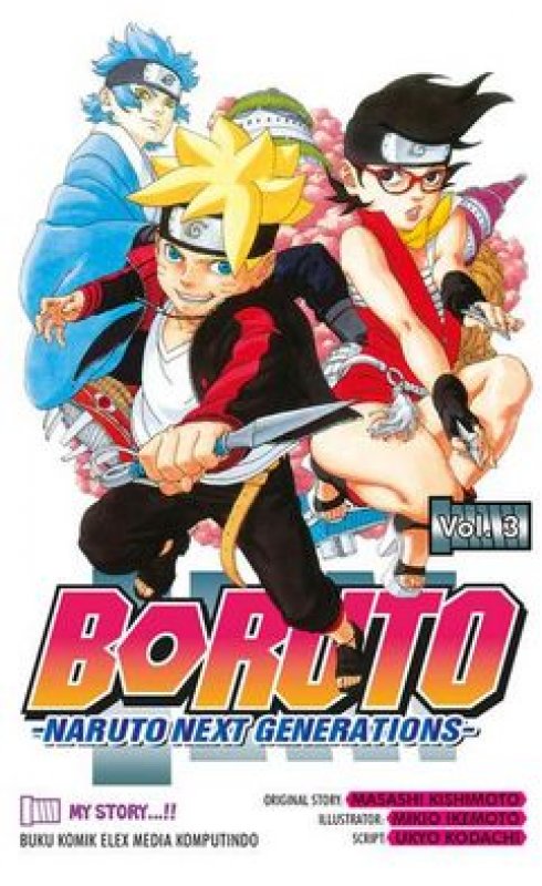 Cover Buku Boruto - Naruto Next Generation Vol. 3