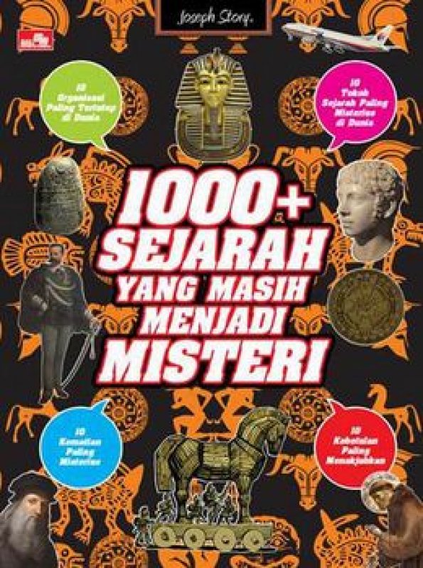 Cover Buku 1000+ Sejarah Yang Masih Misteri