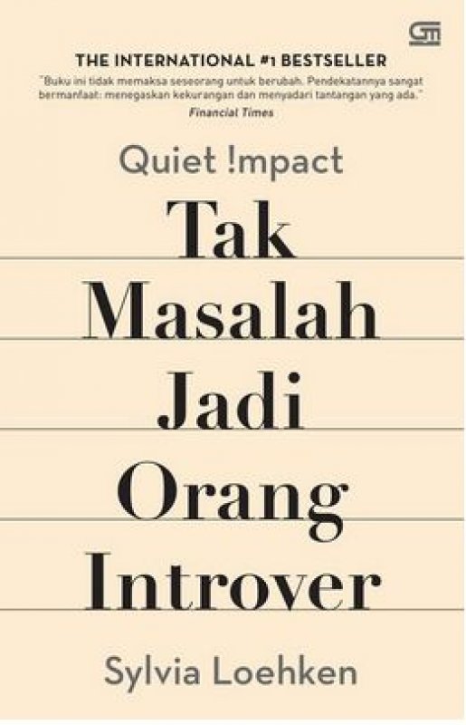 Cover Buku Quiet Impact: Tak Masalah Jadi Orang Introver