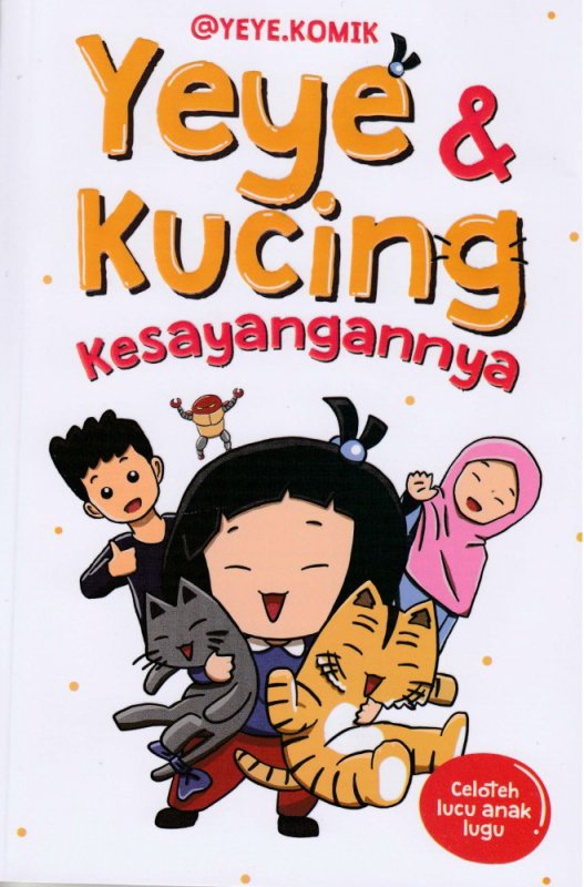 Cover Buku Yeye & Kucing Kesayangannya