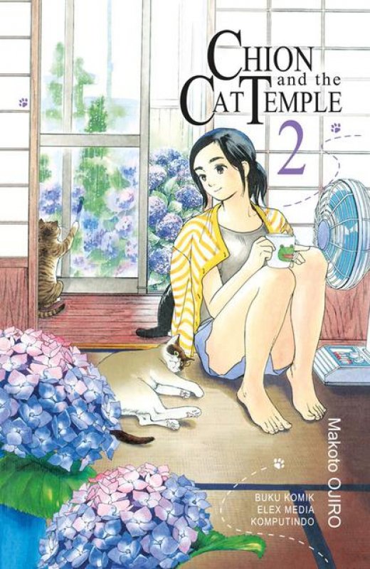Cover Belakang Buku Chion And The Cat Temple 02