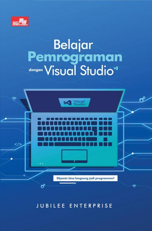 Cover Belakang Buku Belajar Pemrograman dengan Visual Studio