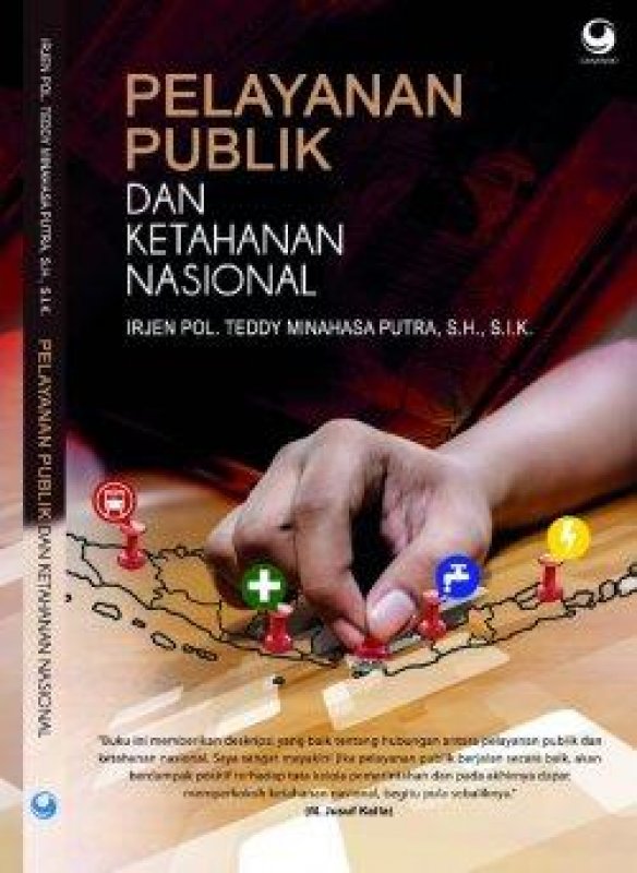 Cover Belakang Buku Pelayanan Publik, Good Governance, Dan Ketahanan Nasional