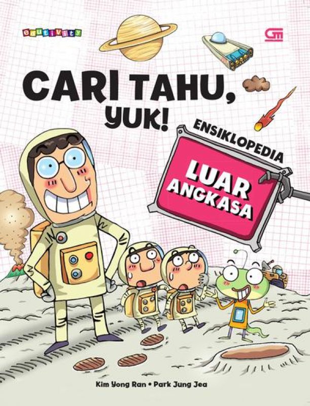 Cover Belakang Buku Cari Tahu Yuk! Ensiklopedia: Luar Angkasa
