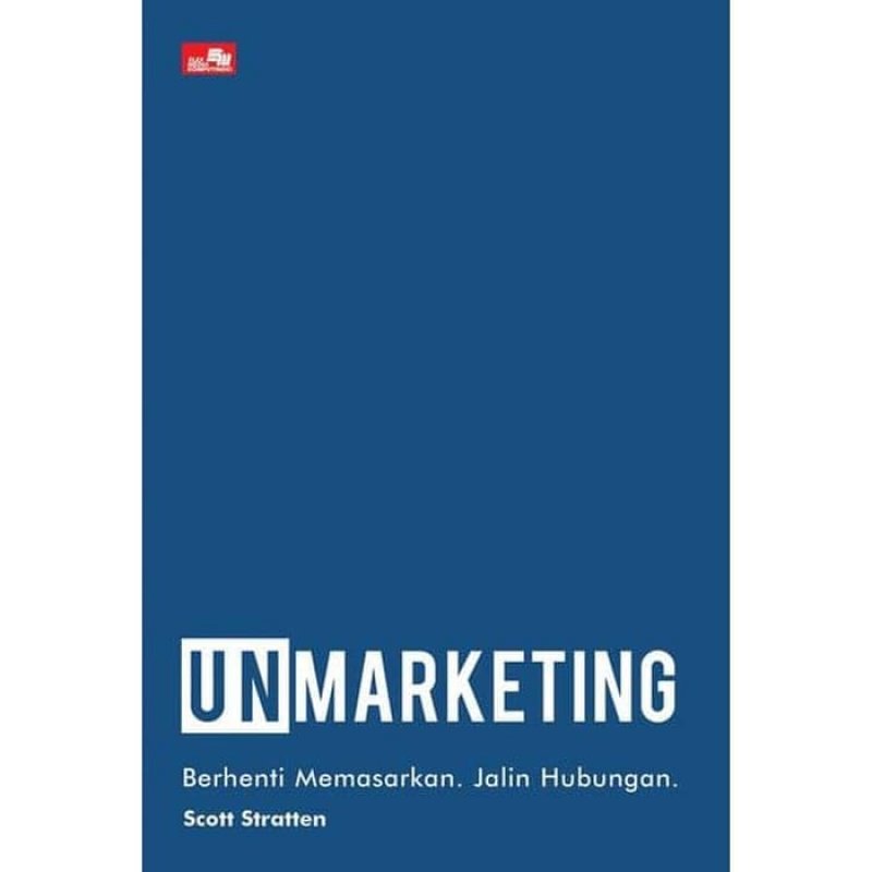 Cover Buku Unmarketing (2019)