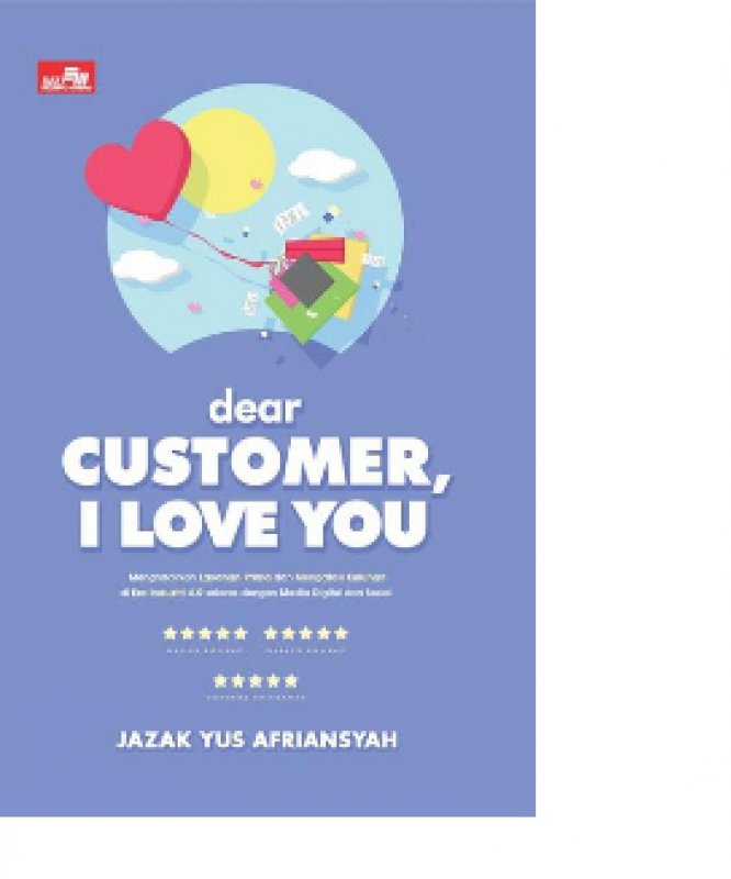 Cover Belakang Buku Dear Customer, I Love You
