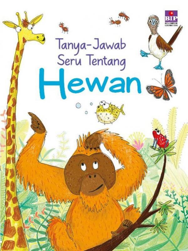 Cover Buku Tanya Jawab Seru Tentang Hewan