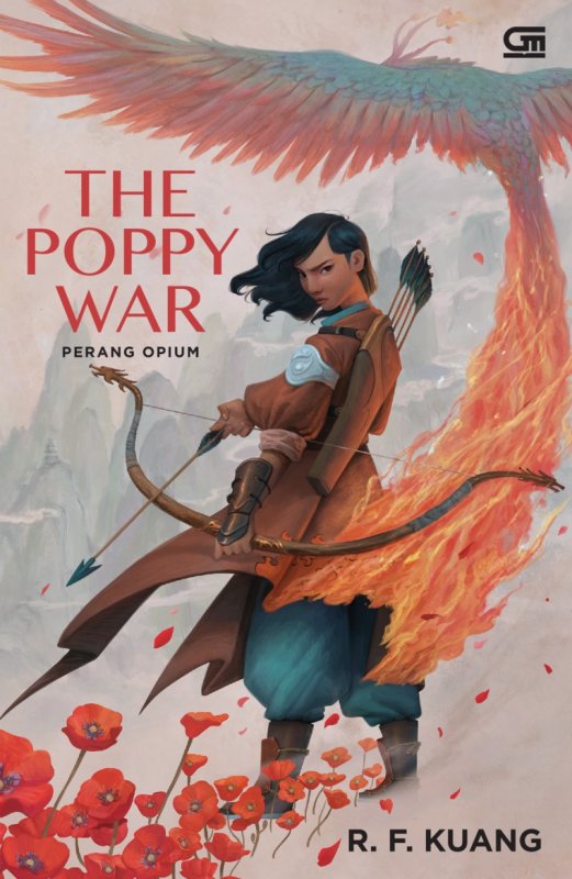 Cover Buku Perang Opium (The Poppy War)