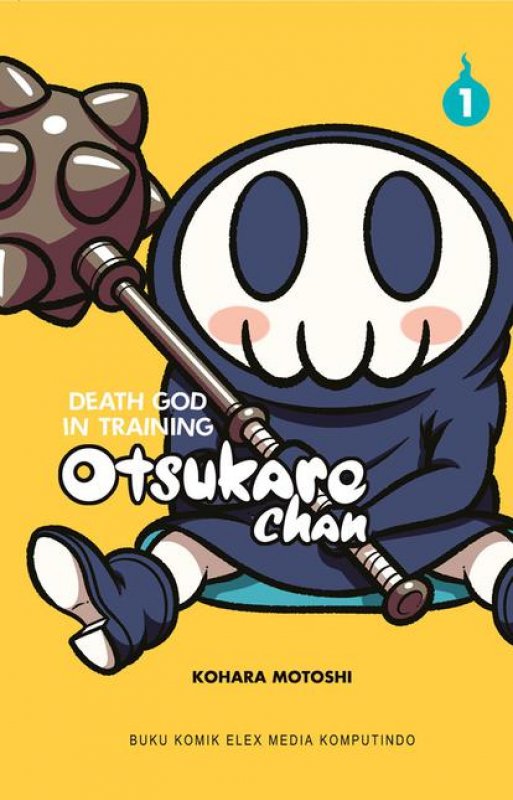 Cover Belakang Buku Death God In Training: Otsukare-Chan 01