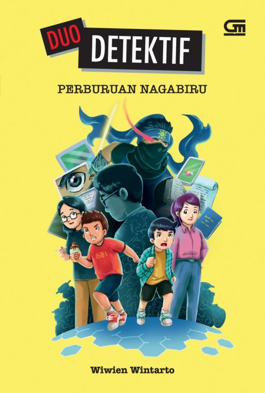 Cover Buku Duo Detektif: Perburuan Nagabiru
