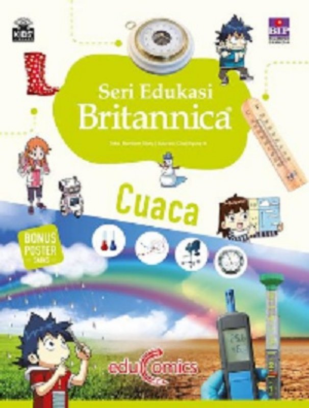 Cover Belakang Buku Seri Edukasi Britannica : Cuaca