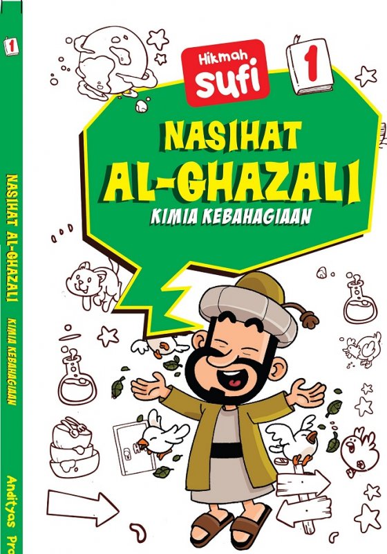 Cover Buku Nasihat Al-Ghazali KIMIA KEBAHAGIAAN #1