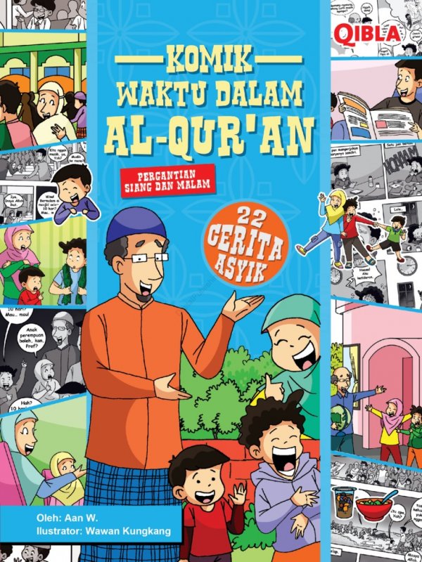 Cover Buku Komik Waktu Dalam Al-Qur