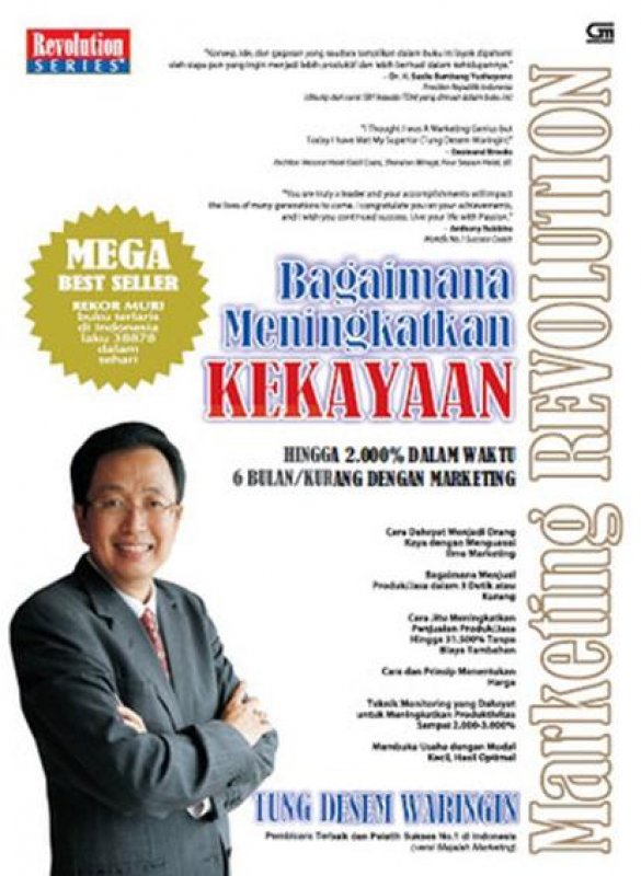 Cover Belakang Buku Marketing Revolution Edisi Revisi - Sensation
