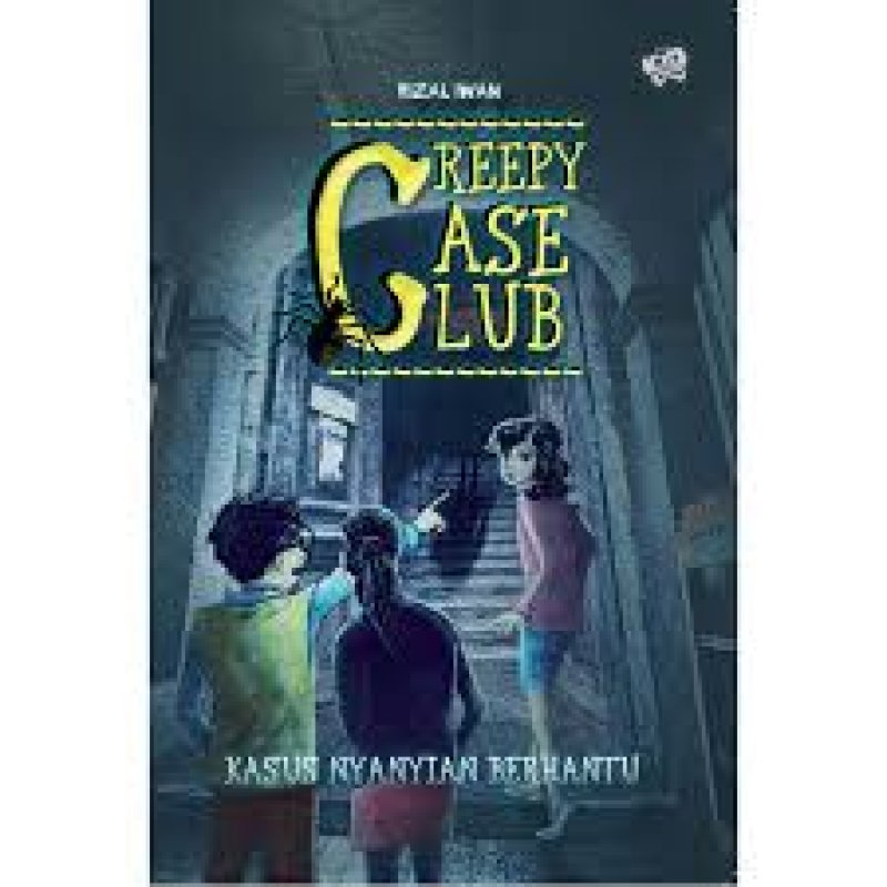 Cover Belakang Buku Creepy Case Club: Kasus Nyanyian Berhantu