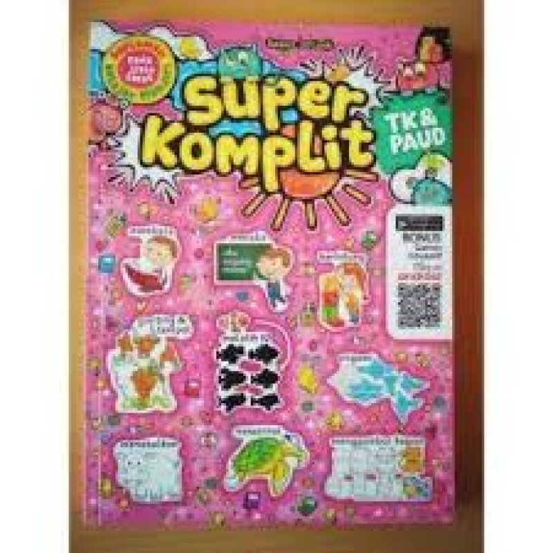 Cover Buku  Super Komplit TK & PAUD pustaka ilham