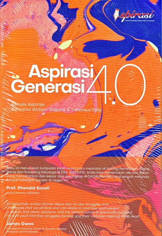 Cover Buku Aspirasi Generasi 4.0