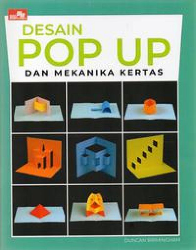 Cover Buku Pop-Up Design & Paper Mechanics