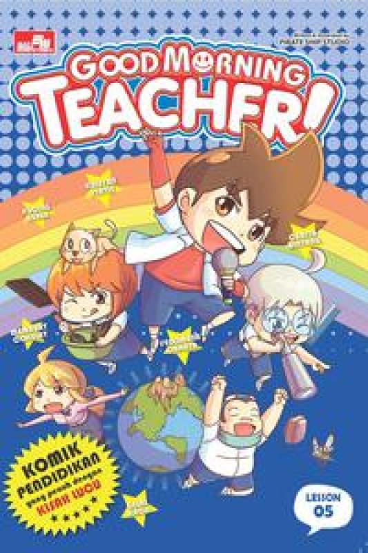 Cover Buku Good Morning Teacher! Lesson 05