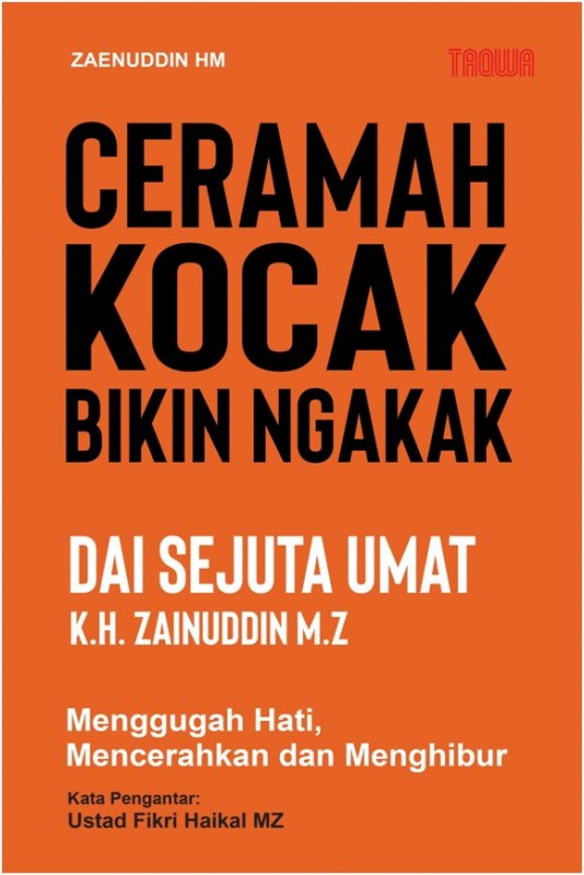 Cover Buku Ceramah Kocak Bikin Ngakak (Preorder)
