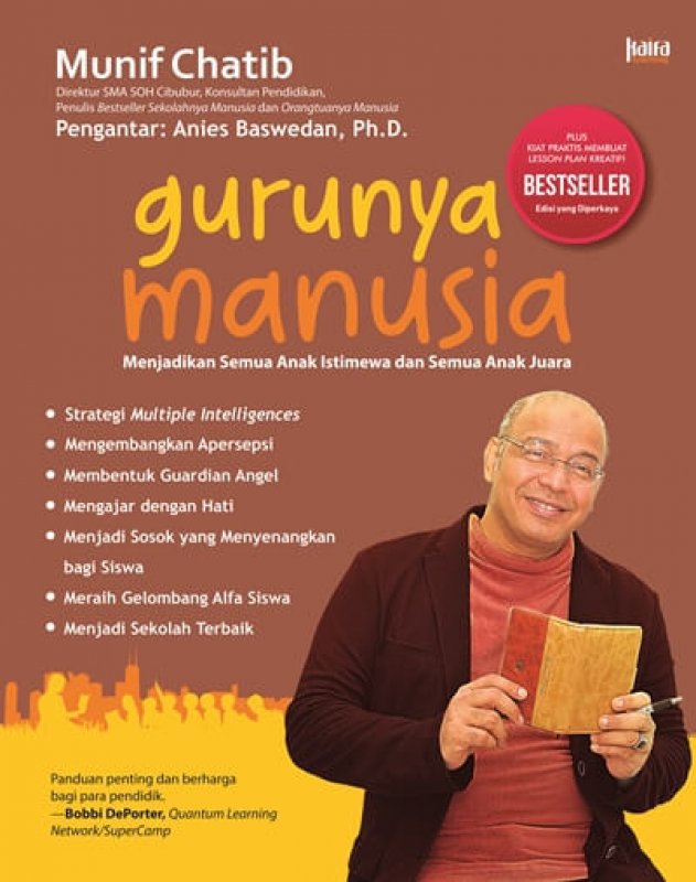 Cover Buku GURUNYA MANUSIA (REPUBLISH)