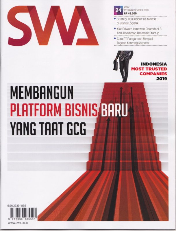 Cover Buku Majalah SWA Sembada No.24 | 10-18 Desember 2019