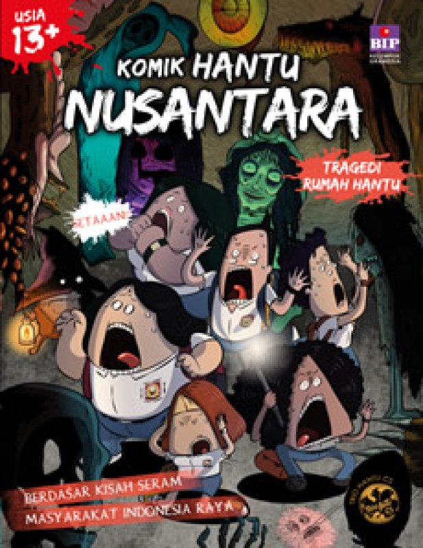 Cover Buku Komik Hantu Nusantara