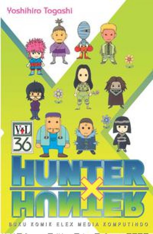 Cover Buku Hunter X Hunter 36