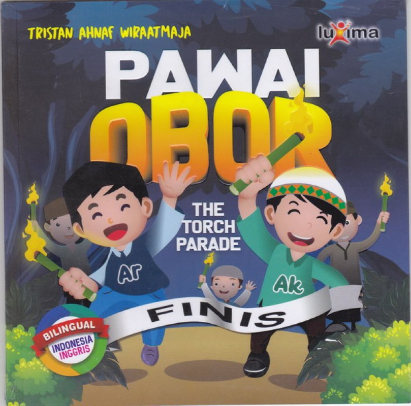 Cover Buku Pawai Obor ( THE TORCH PARADE ) 