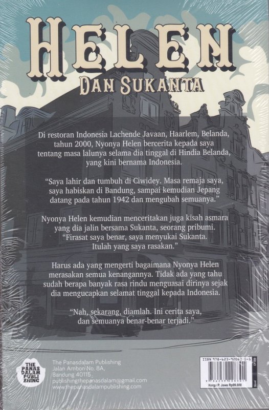 Cover Belakang Buku HELEN DAN SUKANTA ( Reguler )