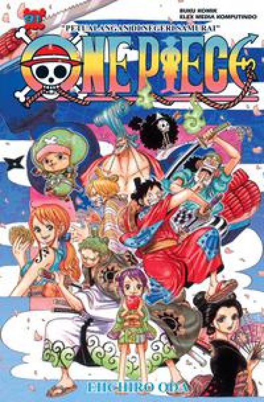 Cover Buku One Piece 91
