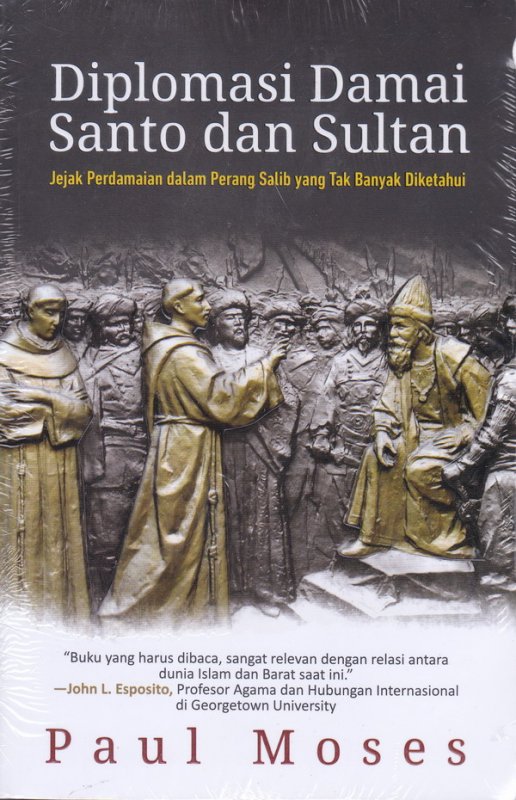 Cover Buku Diplomasi Damai Santo dan Sultan