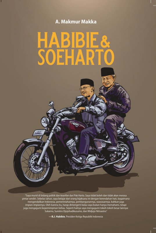 Cover Buku Habibie & Soeharto