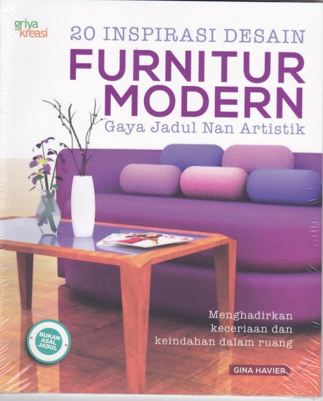 Cover Buku 20 Inspirasi desain Furnitur Modern Gaya jadul Nan artistik