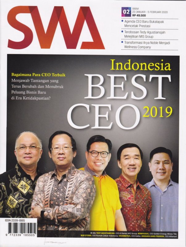 Cover Buku Majalah SWA Sembada No.02 XXXVI | 23-Janu-5 Februa 2020