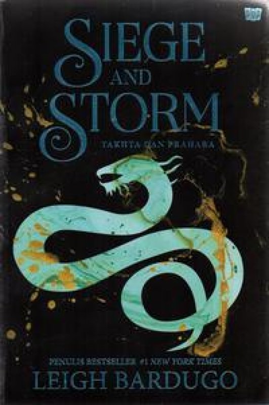Cover Buku Siege and Storm: Takhta dan Prahara