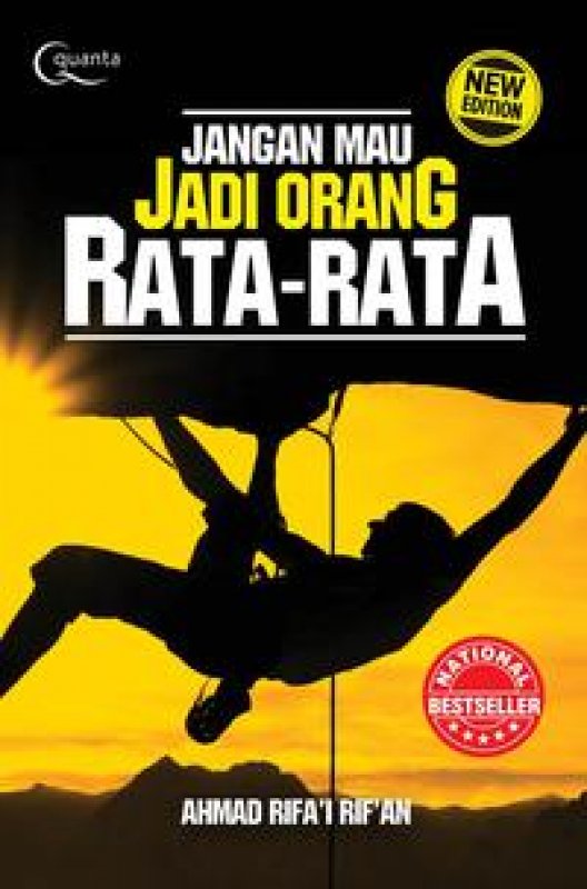 Cover Buku Jangan Mau Jadi Orang Rata-Rata (New Edition)