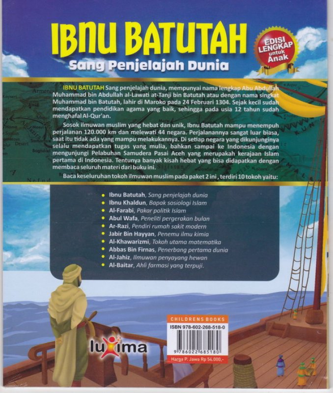 Cover Belakang Buku Ibnu Batutah