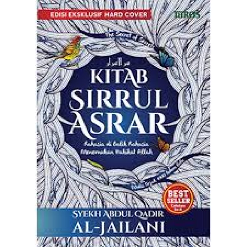 Cover Buku Kitab Sirrul Asrar (HARD COVER)