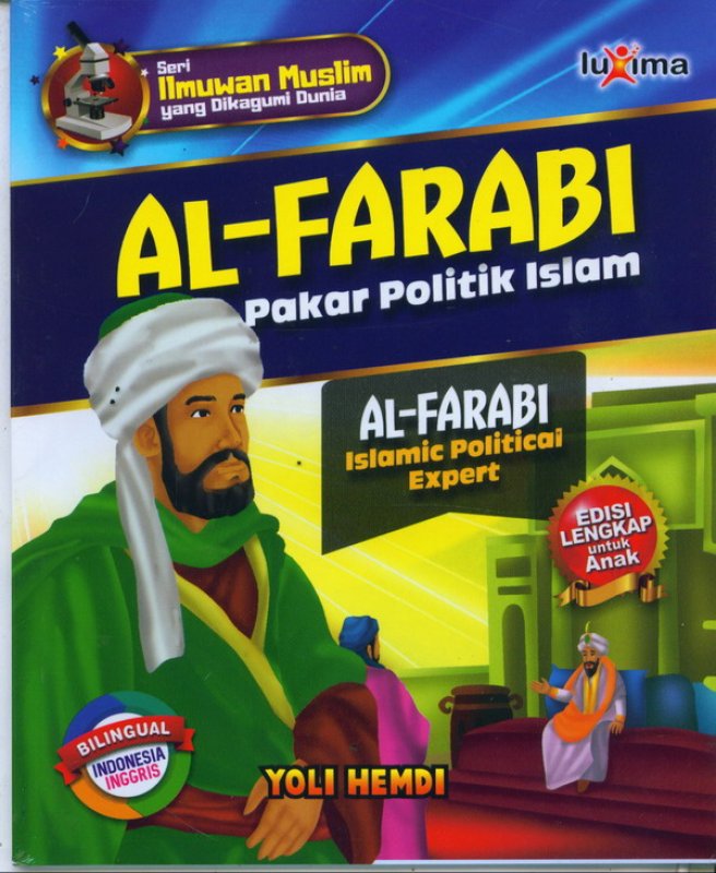 Cover Buku AL-FARABI : pakar politik islam