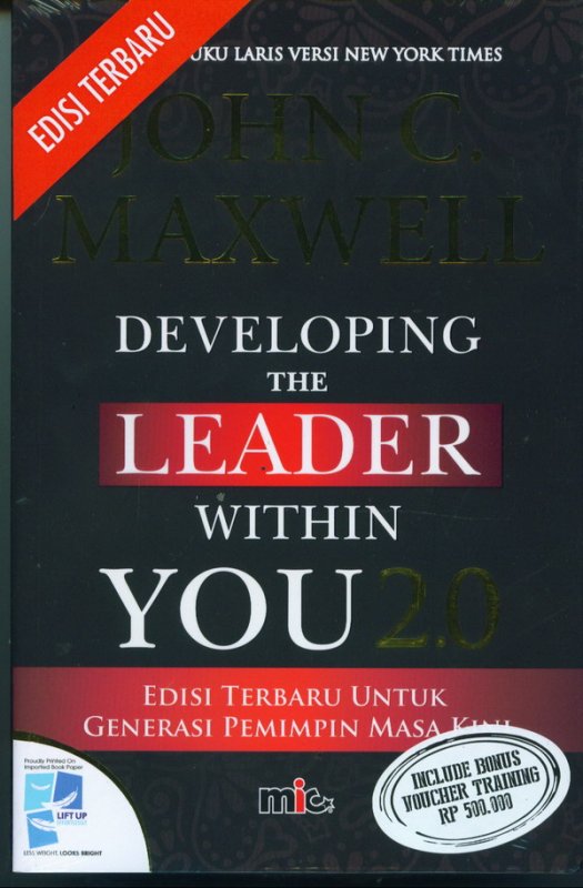 Cover Buku DEVELOPING THE LEADER WITHIN YOU 2.0 ( Edisi Terbaru)