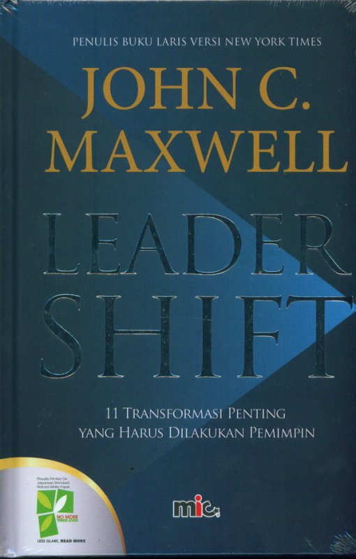Cover Buku LEADER SHIFT
