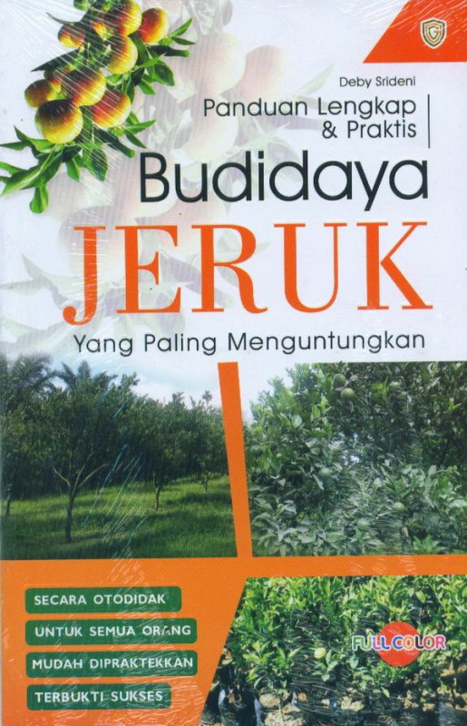 Cover Buku Panduan Lengkap & Praktis Budidaya JERUK