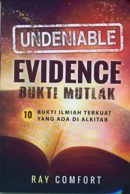 Cover Buku EVIDENCE Buku Mutlak
