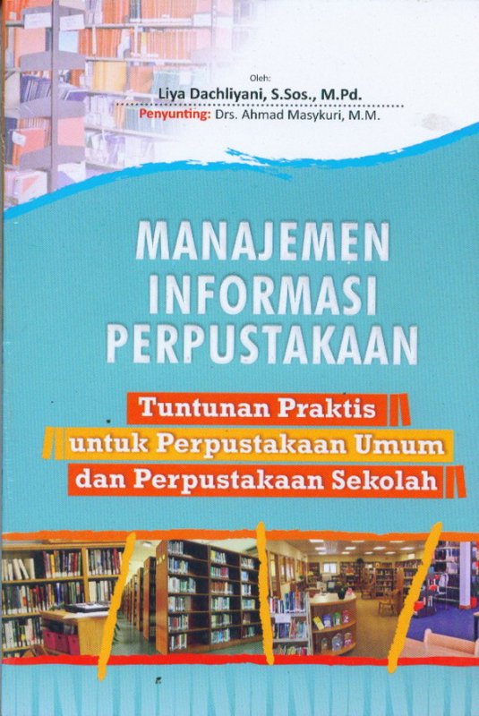 Cover Buku Manajeman Infornasi Perpustakaan