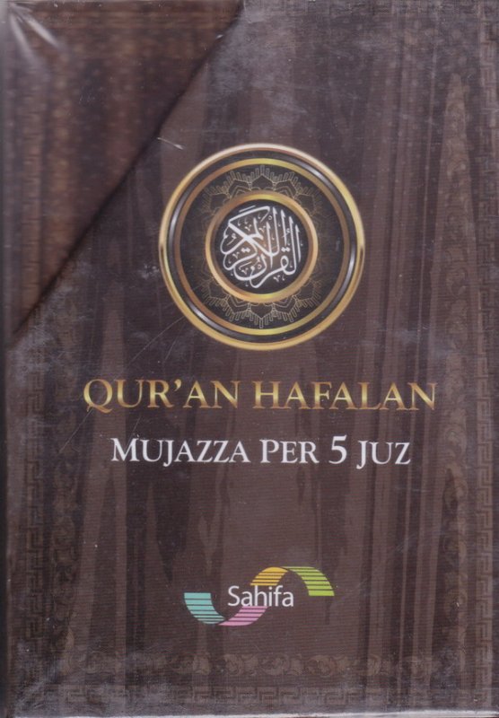 Cover Belakang Buku Qur'an Hafalan Mujazza Per 5 Juz